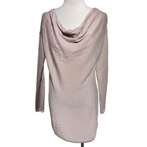 White House Black Market Long Sleeve Sparkly Sweater Dress Size XS